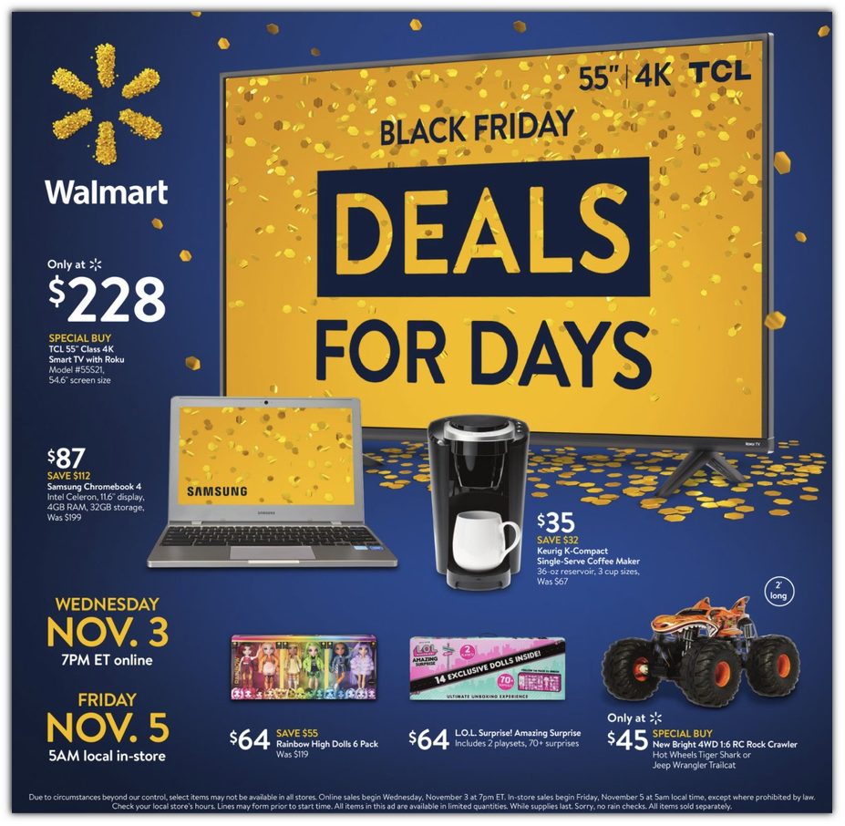 Walmart Black Friday 2021 Ad Deals Brad S Deals Walmart Black Friday 2021 Ad Deals Brad S Deals